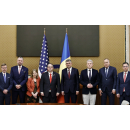 Prime Minister Marcel Ciolacu meets the Vice Chairman of the U.S. Federal Election Commission, James Edwin”Trey” Trainor III